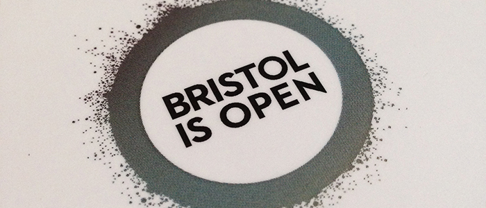 Bristol is Open logo